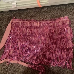 hip skirt tassel wrap